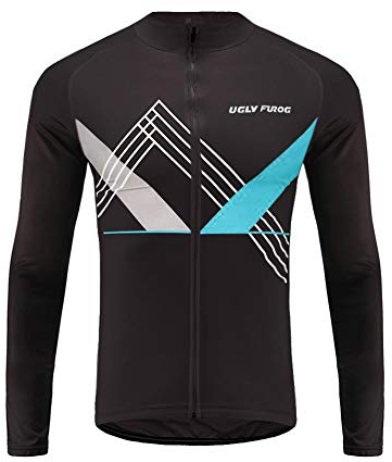 UGLY FROG Radtrikot Frühling Herren Langarm Fahrradtrikot Gemütlich Fahrradbekleidung Haibike