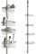 Home Flair Shower Caddy Non Rust | Bathroom Storage | 4 Tier Bathroom Corner Shelves | Adjustable Easy To Install No Drill Telescopic Shower Storage