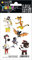 HERMA 15197 Temporäre Tattoos Piraten, 6 Stück, Klebetattoos zum Aufkleben, Fake Tattoos Aufkleber mit Tiere Motiv, Kindertattoos Sticker für Geburtstag Fasching Karneval Kinder Erwachsene