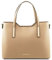 Tuscany Leather Olimpia - Shopping Tasche aus Leder (Champagne)