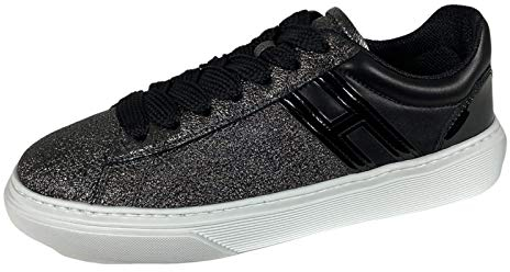 Hogan E56 Sneakers Donna H365 Black Shoes women-38.5