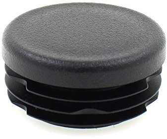 16 Pieces - Variety of Sizes - Round Tube Ribbed Inserts End Caps Stoppers Plugs for Table Chair Furniture Legs by Lifeswonderful (55mm)