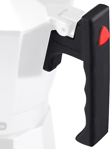MAGEFESA ® 09REMEASC06 Mango/asa compatible con cafetera italiana modelo MAGEFESA COLOMBIA, COLOMBIA NOIR y JAMAICA BROWN de 6 TAZAS, repuesto original del fabricante (tamaño 6 TAZAS)