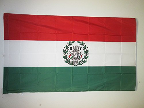 AZ FLAG Bandera de la REPÚBLICA CISPADANA 1796-1797 90x60cm para Palo - Bandera HISTORICA DE Italia 60 x 90 cm