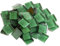 200g Carreaux de Mosaïque Tesselles en Verre,1,5x1,5cm Carré Mosaïque de Pierres Morceaux de Mosaïque en Verre pour Loisirs Créatifs, Décoration(Vert)
