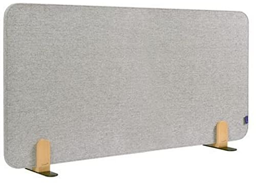 Legamaster Elements Tischtrennwand akustik 60x120cm grau Halterungen