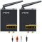 YMOO Trasmettitore Ricevitore Audio Wireless per TV, 2,4GHz Adattatore Bluetooth per Subwoofer, 100m, Jack da 3,5 mm e RCA, Bassa Latenza per Musica da PC a Hifi Stereo/Casse Attivo/CD