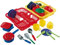Spielküchen Zubehör Set 17-tlg. Kinder Kochgeräte Geschirr Abwaschutensilien +3J