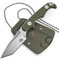 Wolfgangs ACUS Neck Knife Messer - inklusive Kydex Scheide und Kugel Halskette zum umhängen - Mini Survival Outdoor Messer für jeglichen Gebrauch