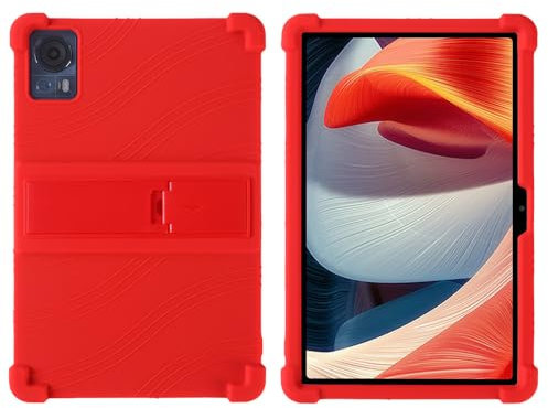 YGoal Funda para DOOGEE T20 - Cubierta Protectora a Prueba de choques Suaves para niños de Peso liviano Silicona Case Cover para DOOGEE T20 Tablet, Rojo