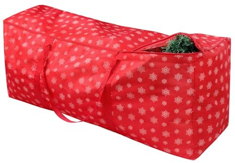 Christmas Tree Storage Bag Fits 7.5FT.Tall Christmas Trees, Heavy Duty Xmas Tree Bag with Handles & Zipper, Christmas Decoration Storage Protects from Dust
