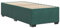 vidaXL Bettgestell, Bettrahmen mit Lattenrost, Polsterbett Bett für Schlafzimmer, Einzelbett Schlafzimmerbett, Dunkelgrün 100x200cm Samt