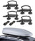 Flaconi Dachbox Halterung Auto,Dachbox Halterung,Dachbox Befestigung,Dachbox Befestigung U Bügel,Dachbox Zubehör,U Bügel Dachbox,Halterung Dachbox,Geeignet für PKW- und LKW-Dachboxhalterungen