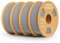 DEEPLEE PLA Filament 1.75mm, 3D Drucker Filament 4kg (1KG/Spool), Maßgenauigkeit +/- 0,02 mm, Filament 3D-Druckmaterialien, Grau