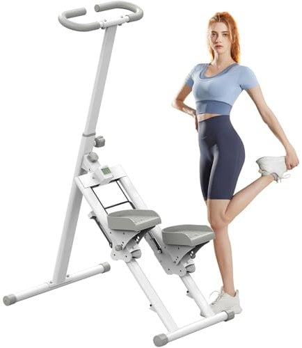Escalera escalonada para ejercicio de gimnasio en casa, plegable, nueva versión de máquina escaladora vertical para entrenamiento de cuerpo completo, escalador de escaleras con capacidad de carga de