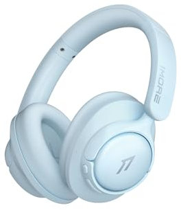 1MORE HQ31 Headphones Wireless Bluetooth, Over Ear Headphones with Hybrid Active Noise Cancelling, 90 Hours Playtime, Hi-Res Audio, Spatial Sound, Clear Calls, Quick Charge, EQ in App