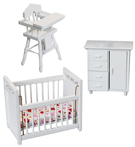 BESTonZON 1 Satz Möbelmodell Cartoon-Brosche Kinderstaubsauger Dekoration Dekoration Pavillon kinderzimmerdeko Room Decoration Minizimmermöbel puppenhaus schmuck hölzern Weiß