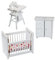 BESTonZON 1 Satz Möbelmodell Cartoon-Brosche Kinderstaubsauger Dekoration Dekoration Pavillon kinderzimmerdeko Room Decoration Minizimmermöbel puppenhaus schmuck hölzern Weiß