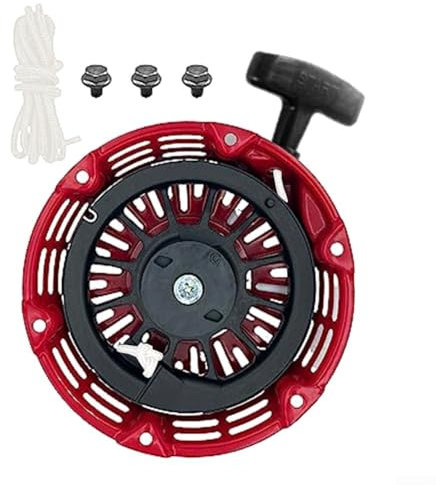 HomeVortex Componente de arranque de tracción para GX120, para GX160, para GX200 Componente de arranque de tracción con accesorios esenciales para generador Honda 3000w, para FC600 máquina de corte de