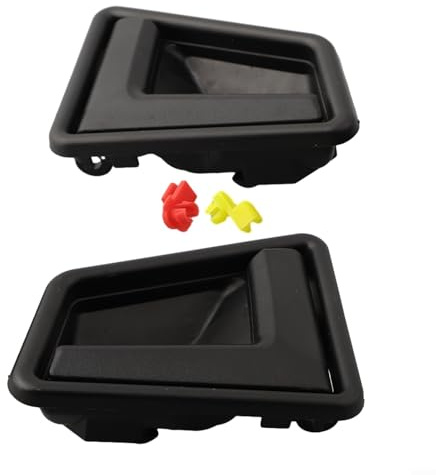 FACAIIO Poignée de porte intérieure ABS pour Suzuki Vitara et modèles 1989 1998, pièces de rechange OEM 8311056B01, 8313056B01 (paire)