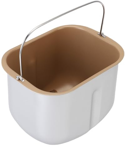 VBESTLIFE Bread Machine Baking Bucket, Non Stick Coating, Inner Pot Mixing Function, Household Bread Machine Accessories