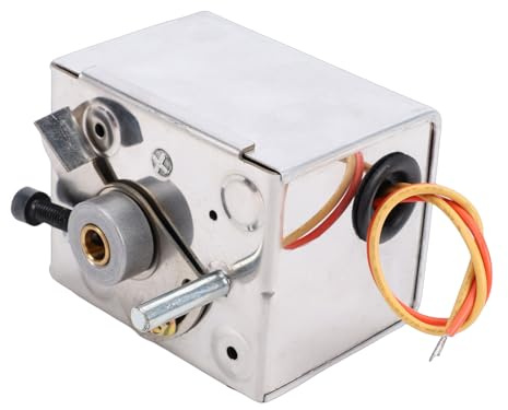 Jiawu Dämpferaktuator, Allzweck-Federrücklauf-2-Draht-Dämpferaktuator, Dämpfermotor-Ersatz für M847D1004 M847D1012, Schnelle Betätigungsgeschwindigkeit mit Federrücklauf
