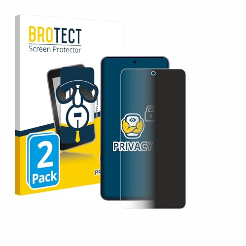 BROTECT Blickschutzfolie für Samsung Galaxy S26 | 2 Stück Anti-Spy Displayschutz Made in Germany Smartphones und Handys Privacy Screen Protector Blaulichtfilter Klare Folie