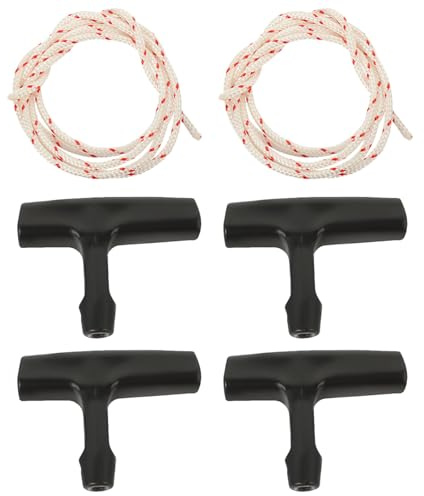 VILLCASE 2 Sets Attic Pull Down Cord Sturdy Rope Plastic Handle Garage Door Opener Attic Ladder Easy Installation Safety Device Emergencies