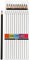 Colortime Buntstifte schwarz, Mine: 3 mm, L: 17 cm, Basis, 12 Stück