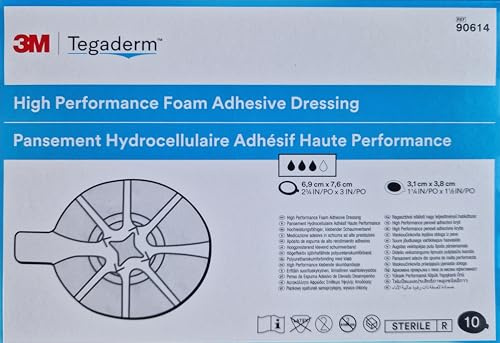 TEGADERM Foam Adhesive 6,9x7,6 cm oval 90614