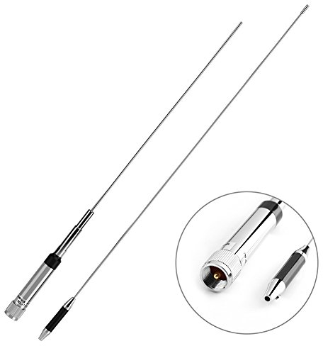 NL-770R 144 / 430MHz de Banda Dual UHF/VHF de Antena de Radio de Coche de Alta Ganancia