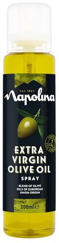Napolina Extra Virgin Olive Oil Spray, 200 ml (Pack of 1)