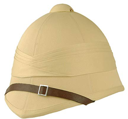 Village Hats Britischer Zulu Tropenhelm - Khaki