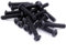 Vis à métaux à tête hexagonale M10 (10 mm x 35 mm) – Acier noir (lot de 10)