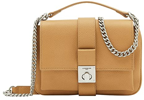 Liebeskind Berlin DIA Crossbody Umhängetasche, Small (HxBxT 16cm x 21cm x 3cm), lentil