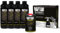 RAPTOR kit de revêtement de protection - 4 bouteilles de 3,79 litres (incluant le durcisseur), noir, avec le pistolet professionnel RAPTOR à buse réglable