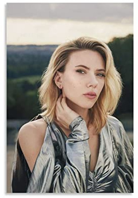 TSALF Poster Kunstdrucke Kein Rahmen Scarlett Johansson 60x90cm