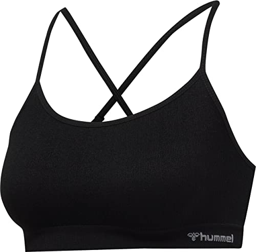 hummel hmlJUNO Seamless Sport-BH Damen schwarz, XS Damen