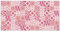 mubusi Alfombra Vinílica Cocina Salón - Varios Tamaños - (Hidráulica Évora Rojo 40x80 cm)