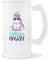 Chope de bière Collègue Magique Licorne | Verre à Bière Pinte Idée cadeau Original
