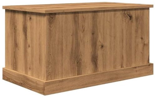 vidaXL Aufbewahrungstruhe Artisan-Eiche 70x40x38 cm Holzwerkstoff, Aufbewahrungsbox, Werkzeugtruhe, Deckenbox, Werkzeugkasten, Lagerbox