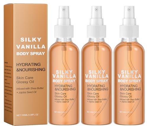 Vanilla Cashmere Lotion, Vanille-Kaschmir-Körperöl, Vanilla Cash-Mere Body Oil, Vanilla Cashmere Body Oil, Feuchtigkeitsspendendes und Hydratisierendes, Kaschmir Körperöl für alle Hauttypen