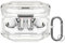 kwmobile Earphones Case Compatible with CMF by Nothing Nothing Ear (a) - Crystal TPU Two-Part Earbuds Case - Transparent