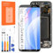 Arbilato LCD Écran pour Samsung Galaxy S8 G950 G950F LCD Écran Tactile Numériseur Remplacement Verre Panneau Assemblée Kit de Réparation(Noir avec Cadre)