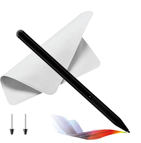 Stylus Pen for Microsoft Surface Pro12/11/10/9/8/X/7+/6/5/4/3/Surface Go 3/2/1,Surface Laptop/Studio/Book 4/3/2/1,Milikilo Stylus Pencil for iPad 2018-2025 with Tilt Sensitivity,Palm Rejection