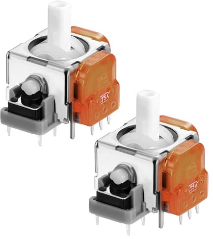 Ceozon TMR Effect Joystick Electromagnetic Sensor Anti Drift Replacement Repair Accessories Compatible with Switch Pro Controller, 2 Pack