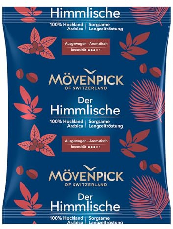 Mövenpick DER HIMMLISCHE in Kannenportionen, 50x60g gemahlen im Filterbeutel