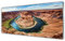 Tulup Impression sur Verre de 125x50 cm - Image - Tableau - Photo décorative panoramique - Paysage Grand Canyon Rivière