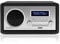 Reflexion HRA1260i UKW- und Internetradio WLAN im Retro-Design mit Radiowecker (DLNA fähig, AUX-Eingang, Kopfhöreranschluss), schwarz