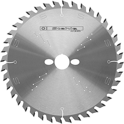 Stehle HW HKS Solid Circular Saw Blade for Cordless Circular Saws 136 x 1.8/1.0 x 20 mm Z=18 Flat Teeth with Alternating Teeth